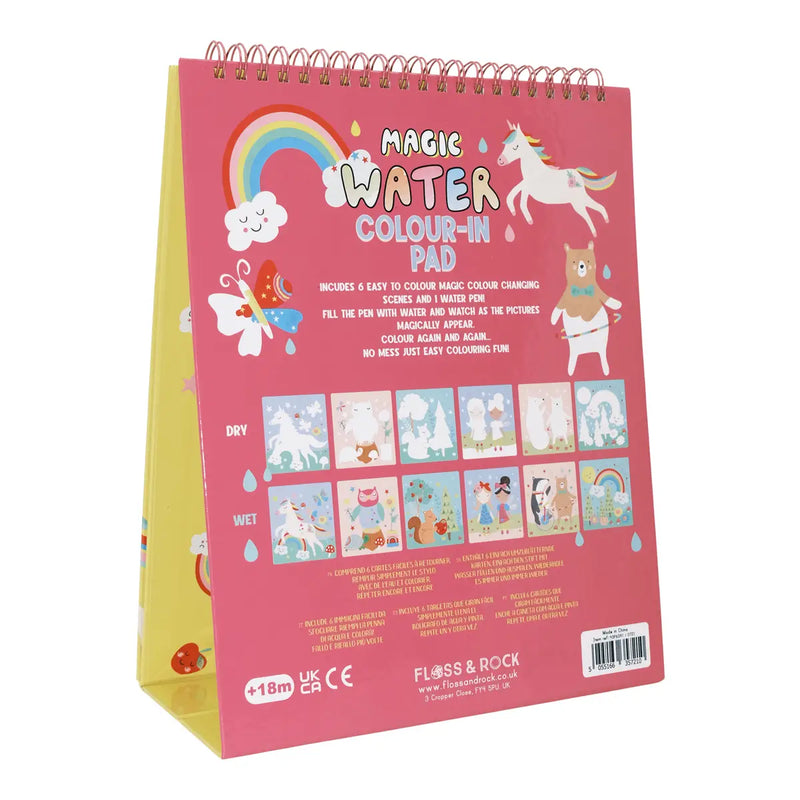 Rainbow Fairy Magic Water Coloring Pad