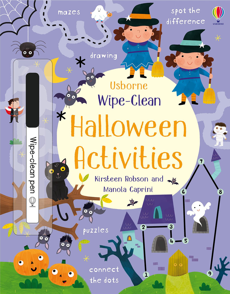 Wipe-Clean Halloween Activity
