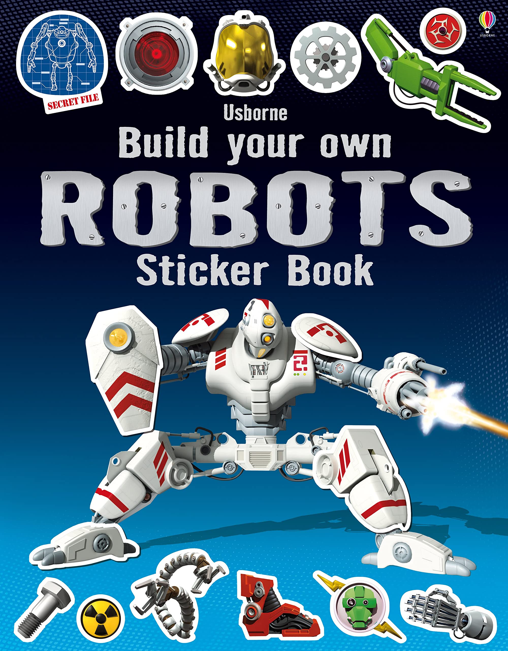 Build Your Own Robots Sticker Book – Flying Pig Toys