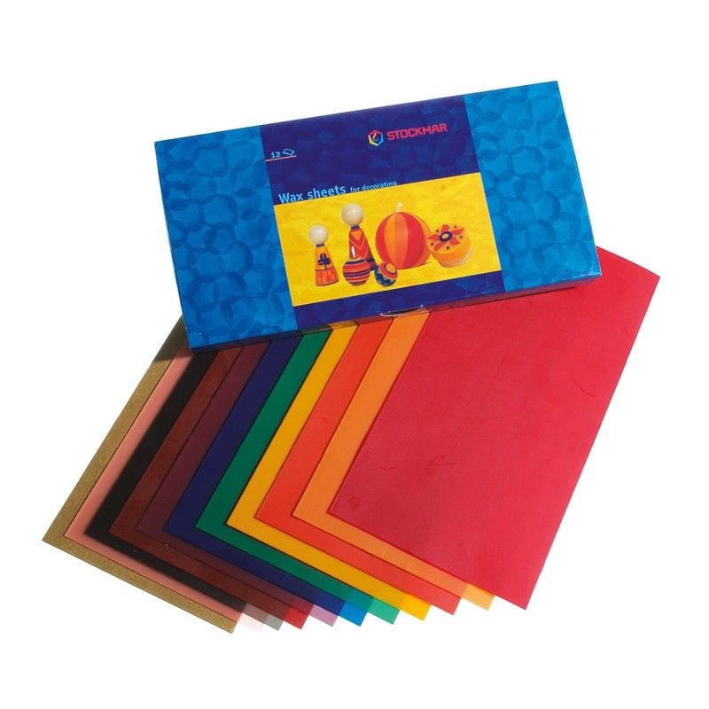 Decorating Wax Large Box - 12 Assorted