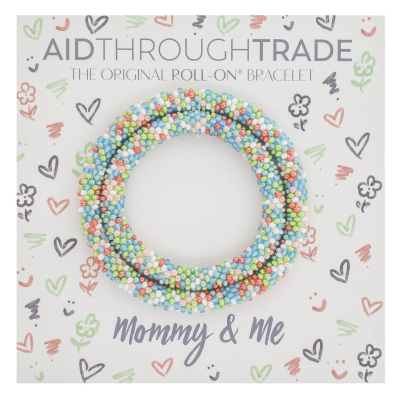 Mommy & Me Roll-On® Bracelets - Sorbet