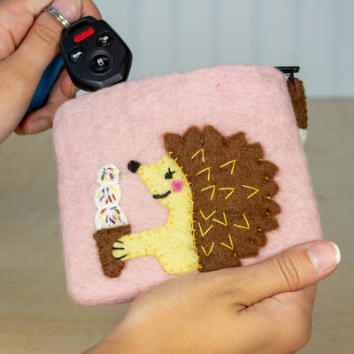 Hungry Hedgehog Coin Purse