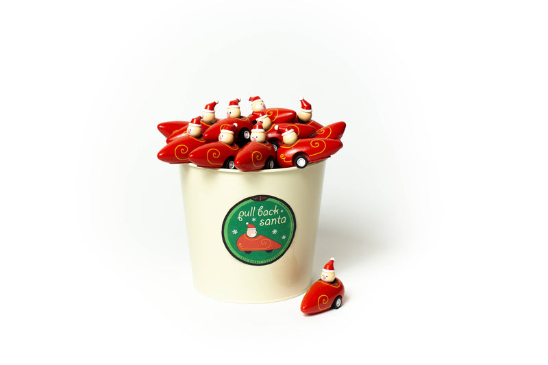 Pull Back Santa Sleigh