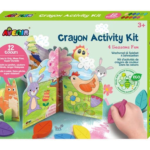 Avenir Crayon Activity Kit: INTO THE SEASONS