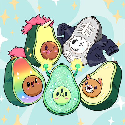 Snacker Alter Egos Series 1: Alien Avocado