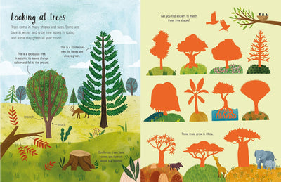 First Sticker Book Trees