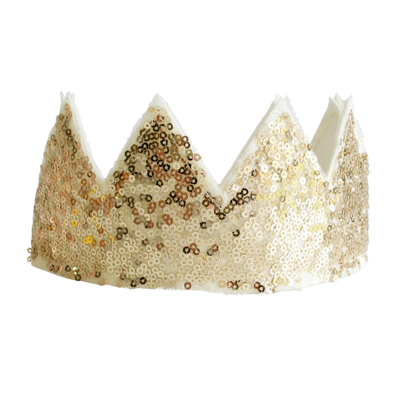 Sequin Crown, Gold