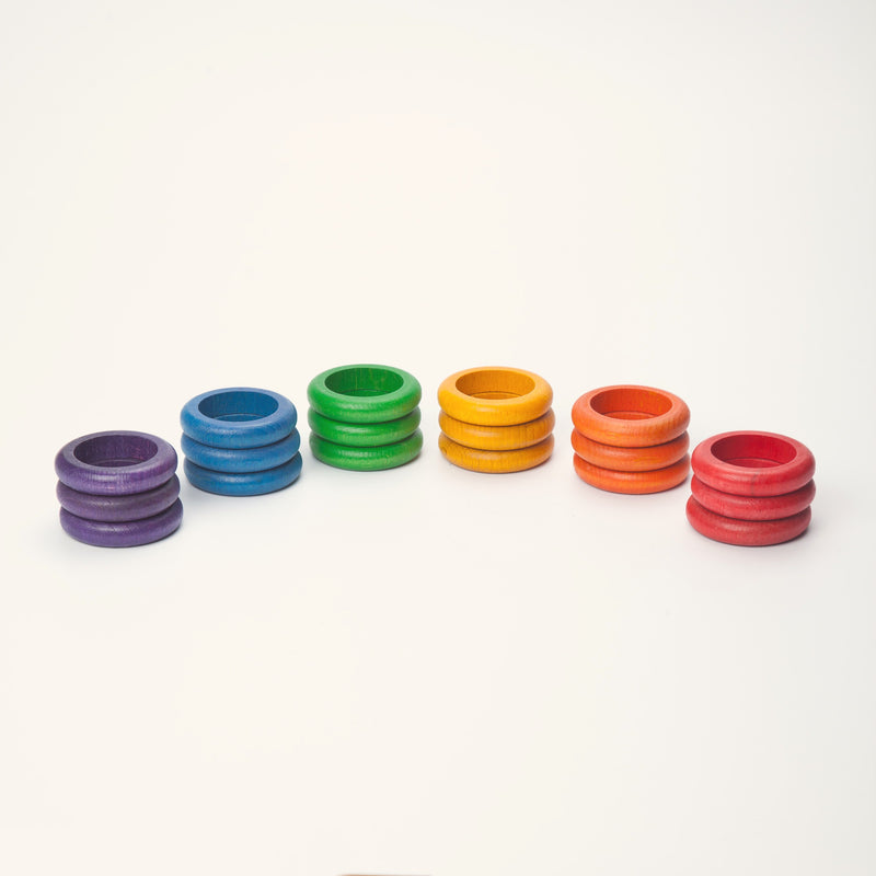 18 Rings in 6 Colors