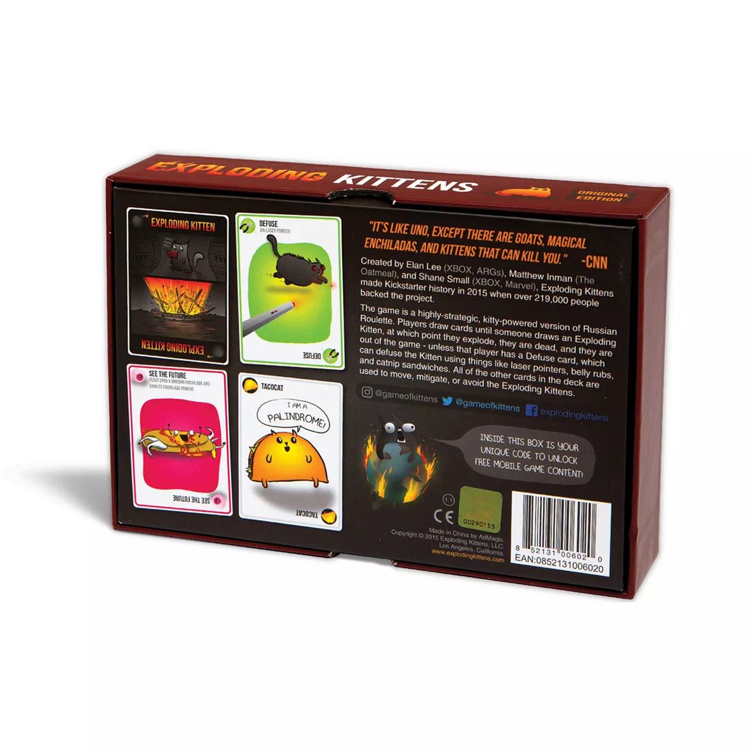 Exploding Kittens Original Edition – Flying Pig Toys