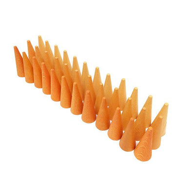 Mandala Orange Cones