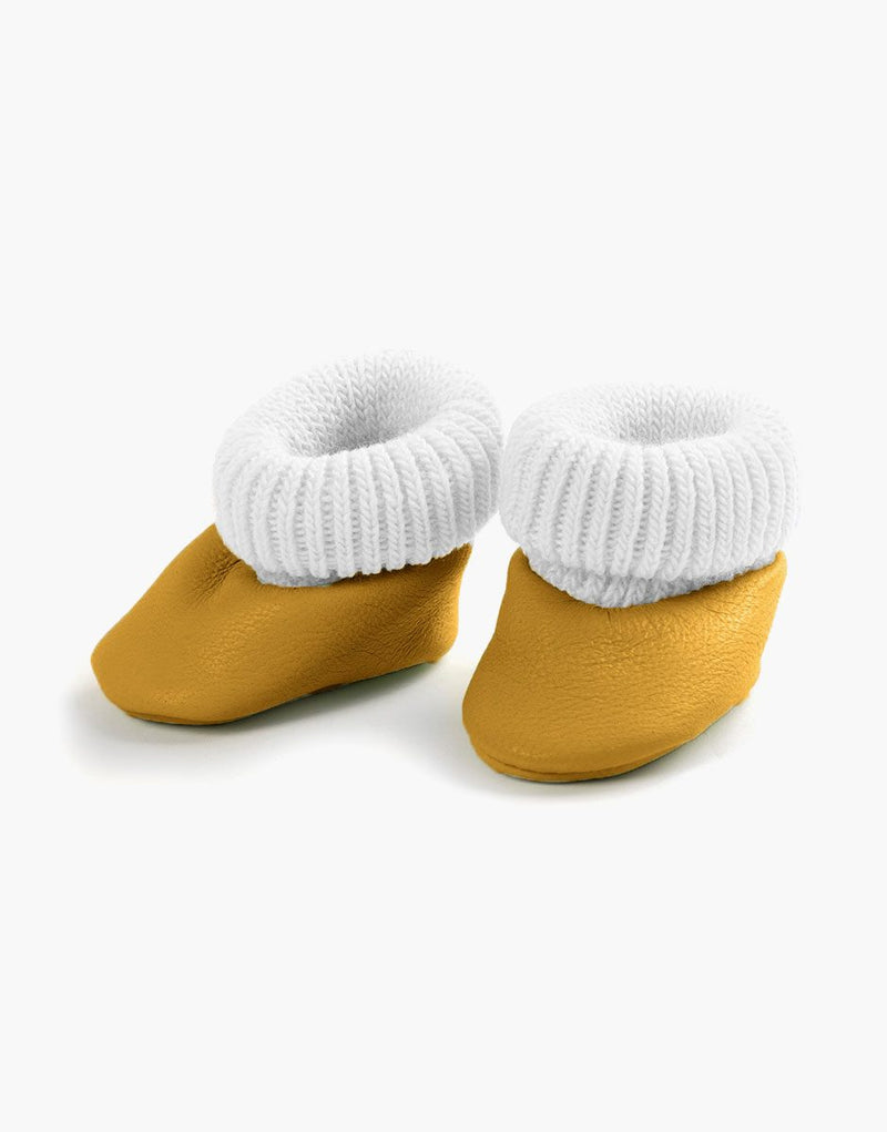 Slip-On Shoes, Mustard