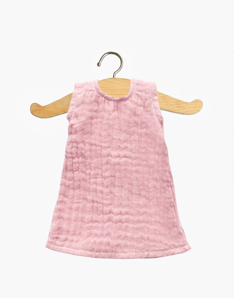 Amigas - Iva Dress in Soft Pink Double Gauze Cotton