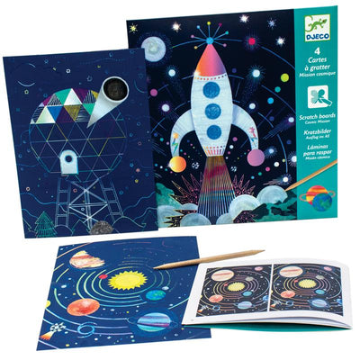 Cosmic Mission Scratch Cards