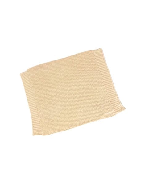 Cream Knit Blanket