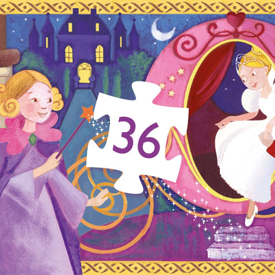 Cinderella 36pc Silhouette Jigsaw Puzzle