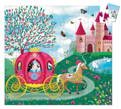 Elise's Carriage 54pc Silhouette Jigsaw Puzzle