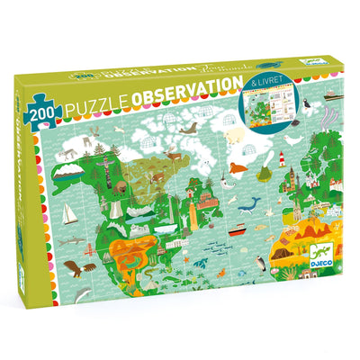Around the World 100pc Observation Jigsaw Puzzle + Poster + Booklet