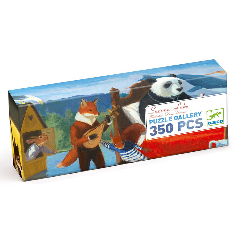 Summer Lake 350pc Gallery Jigsaw Puzzle + Poster