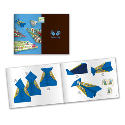 Planes Origami Paper Craft Kit