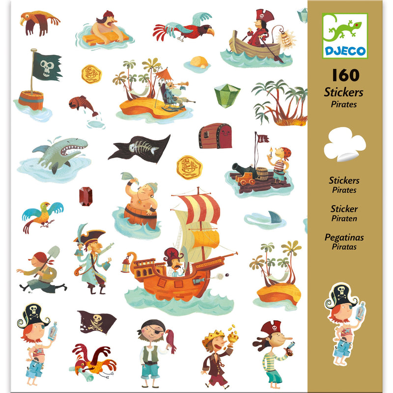Pirates Sticker Sheets