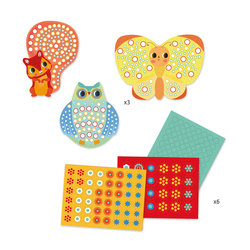 Millefiori Sticker Mosaic Collage Craft Kit