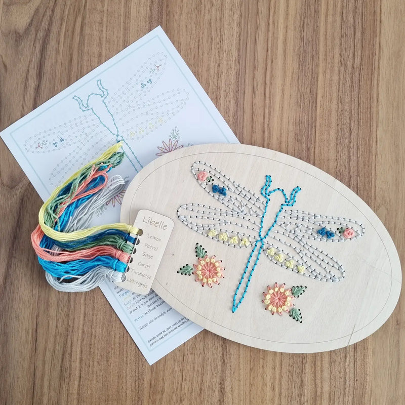 Embroidery Kit Dragonfly