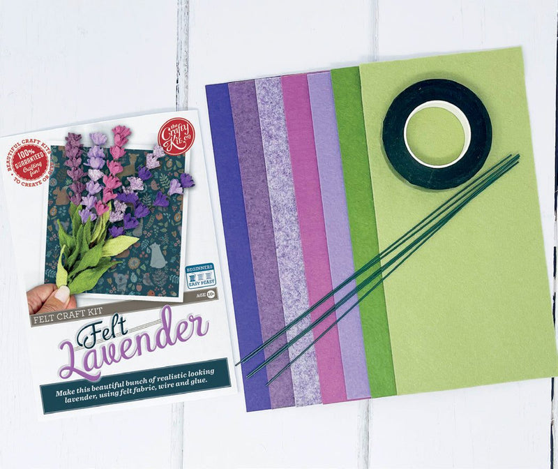 Felt Lavender Craft Kit