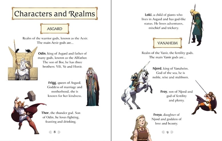 Hugr Illustrated Norse Myths – Flying Pig Toys