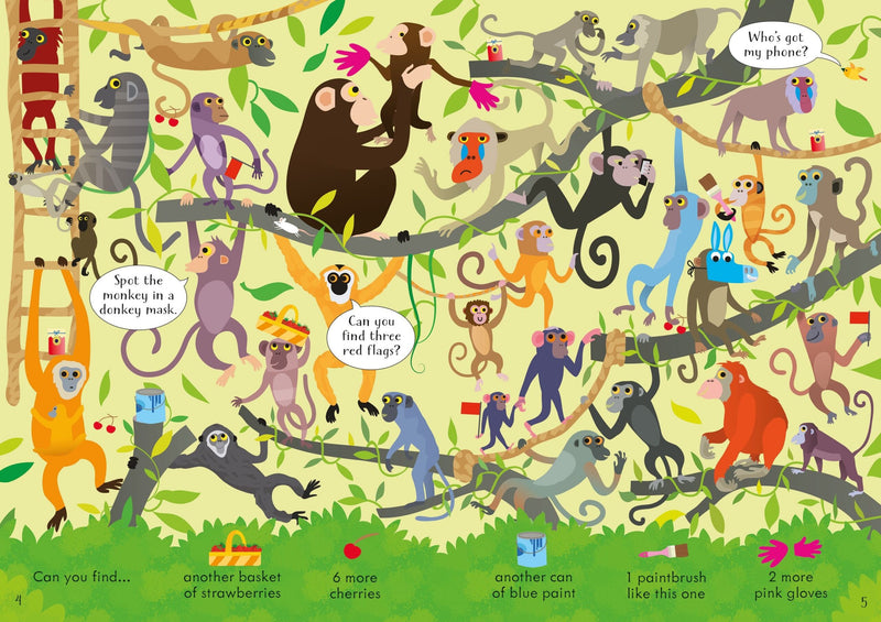 Look & Find Puzzles: At the Zoo