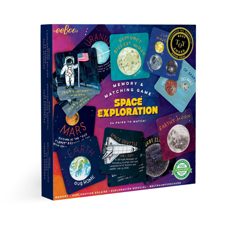 Space Exploration Memory &amp; Matching Game