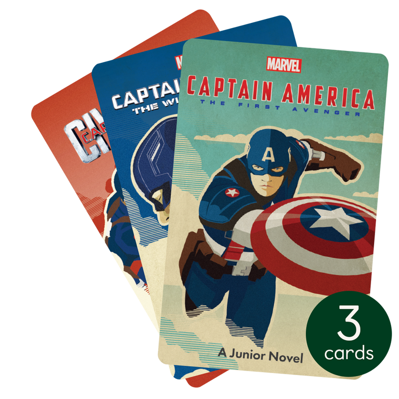 Marvel Junior Novels Captain America Bundle