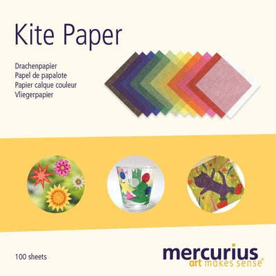 Kite Paper, Block of 100 Sheets - US Assortment