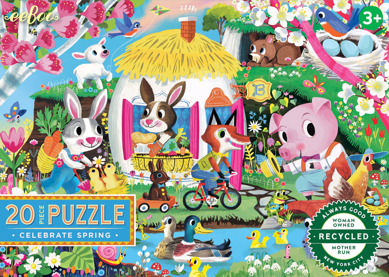Celebrate Spring 20 Piece Puzzle