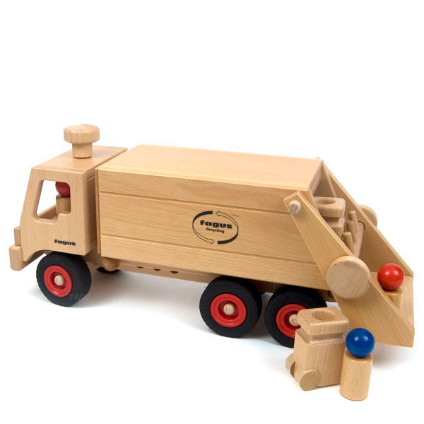 Old cheapest Fagus Flatbed Truck Montessori Toy