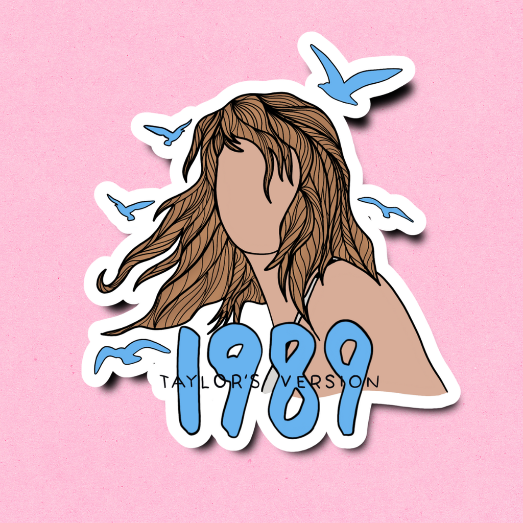 Taylor Swift Waterproof Sticker – Flying Pig Toys