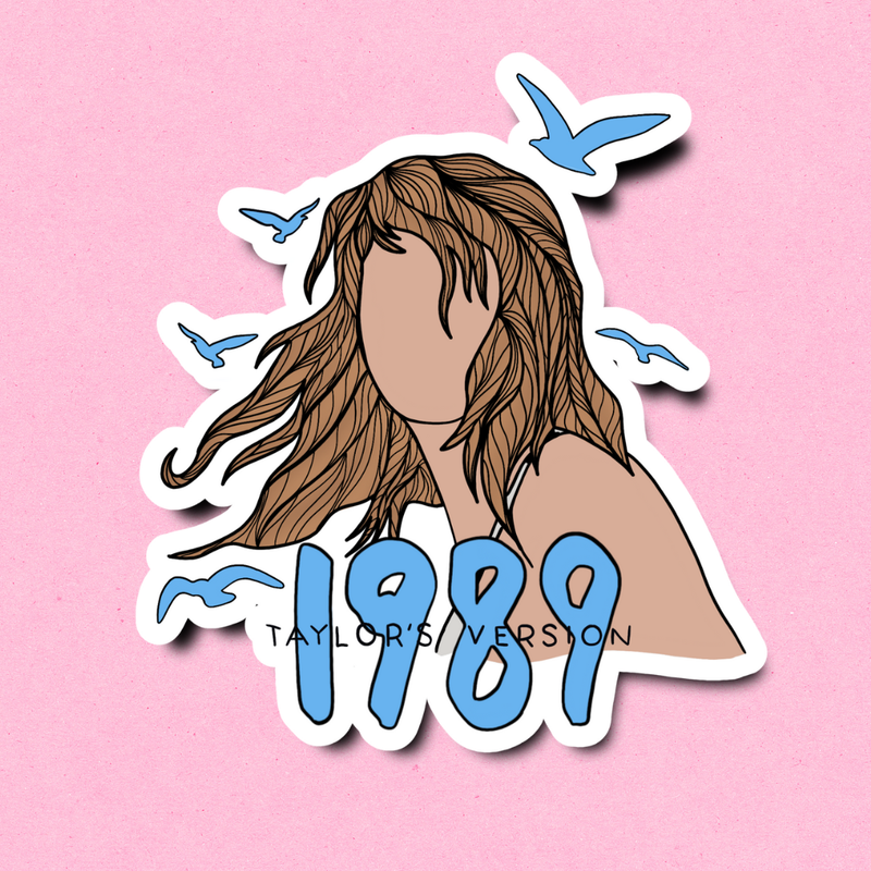Taylor Swift Waterproof Sticker/ Taylor’s Version 1989