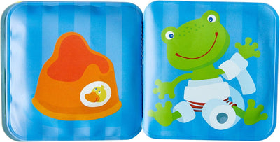 Fritz the Frog Mini Bath Book with Rattle