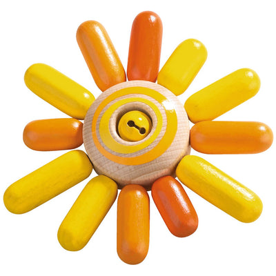 Sunni Wooden Clutching Rattle