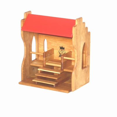 Small Tournament Stand, Natural or Red Roof