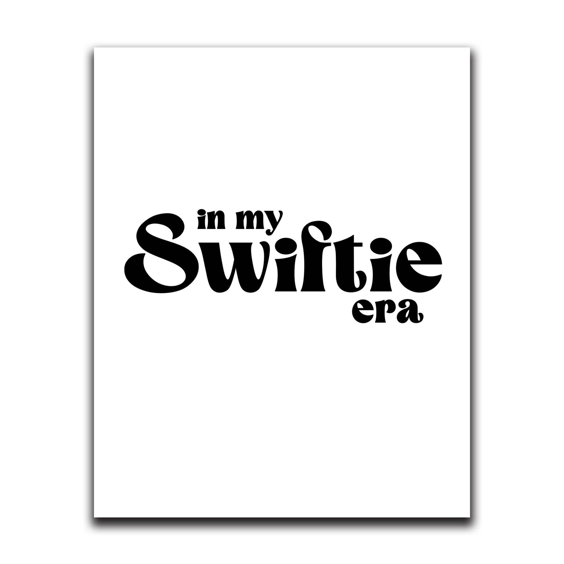 In My Swiftie Era - Die Cut Sticker