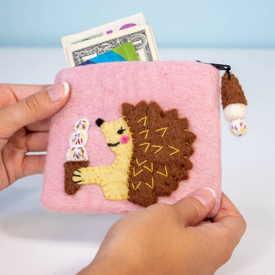 Hungry Hedgehog Coin Purse