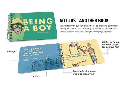 Being a Boy Book - Inspirational Book for Young Boys