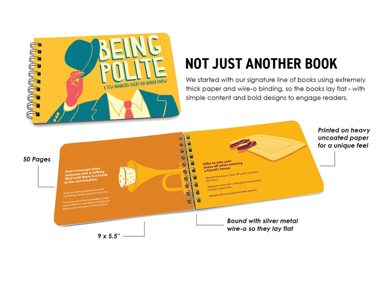 Being Polite Book - Simple Manners Every Kid Should Know