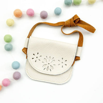 Milk Blossoms Leather Purse, Toddler & Kids