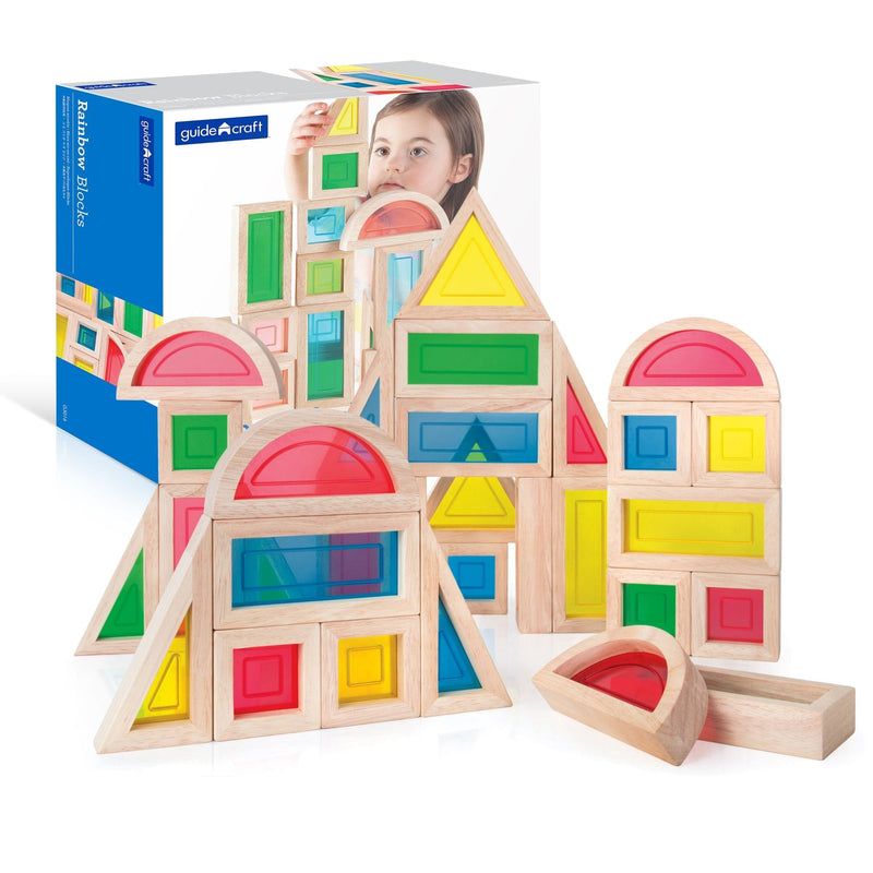 Rainbow Blocks, 30 piece set