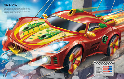 Build Your Own Supercars Sticker Book