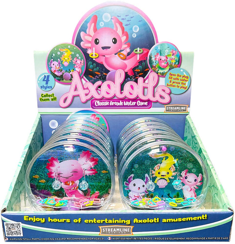Axolotl Arcade Water Game