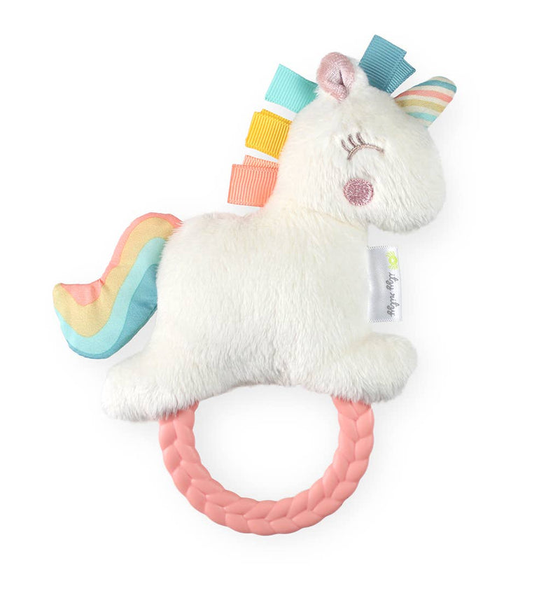 Ritzy Rattle Pal™ Plush Rattle Pal with Teether - Unicorn