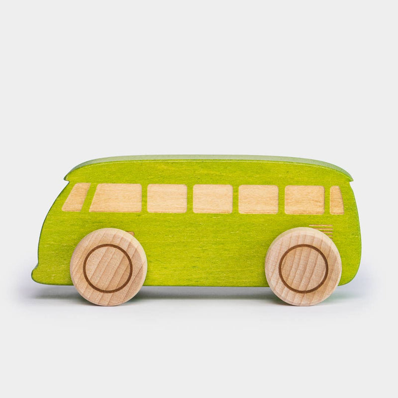 Wooden Bus • Green