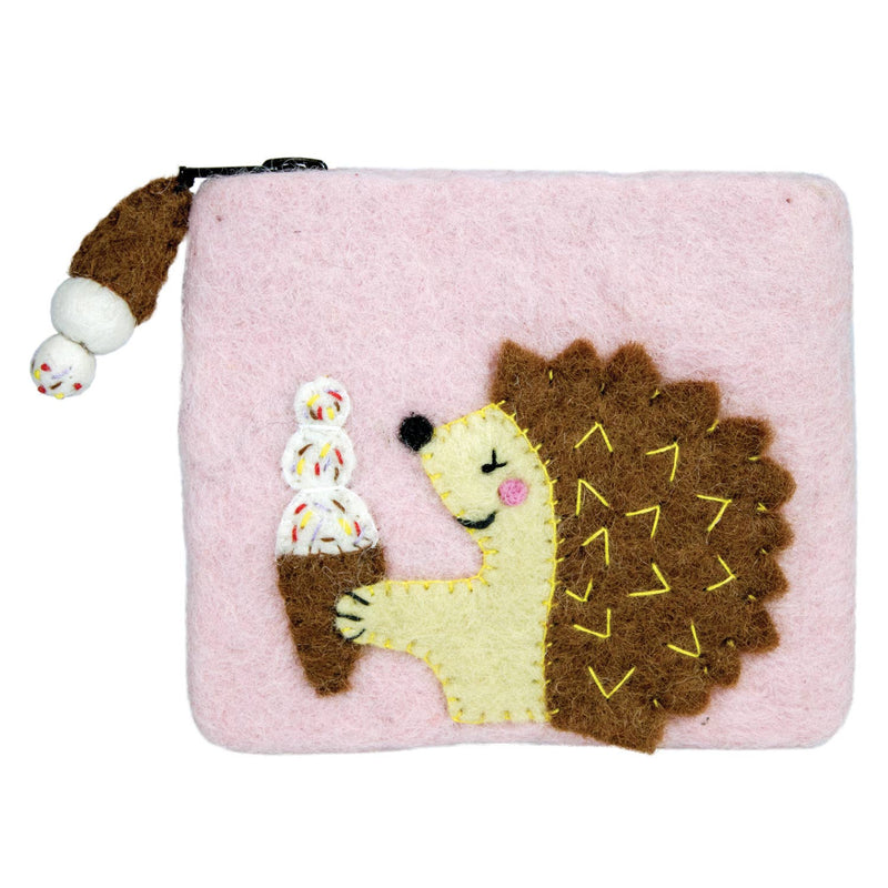 Hungry Hedgehog Coin Purse